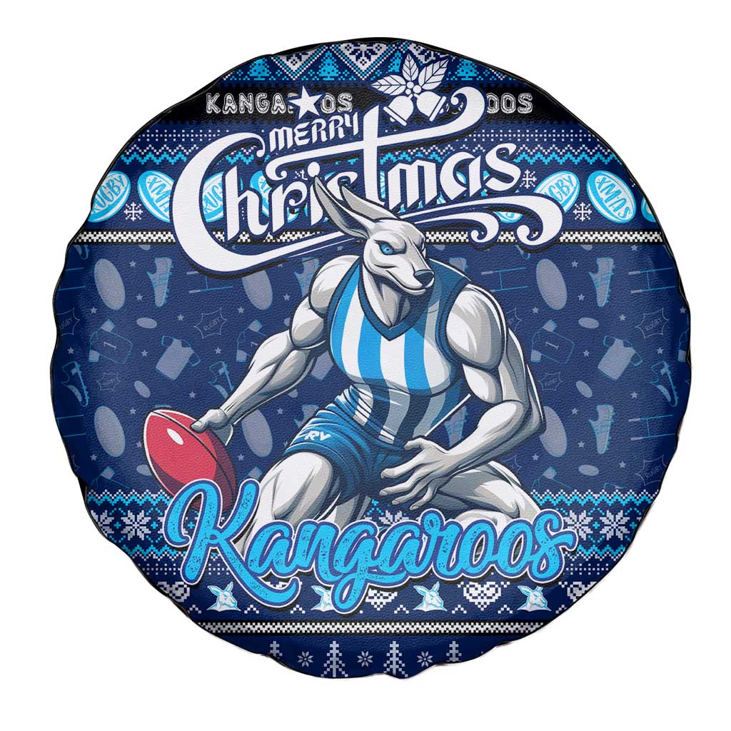 Kangaroos Football Xmas Spare Tire Cover Australia AFL Mascot