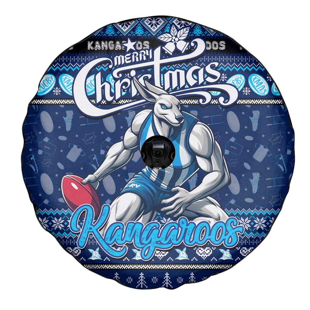 Kangaroos Football Xmas Spare Tire Cover Australia AFL Mascot