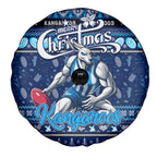 Kangaroos Football Xmas Spare Tire Cover Australia AFL Mascot