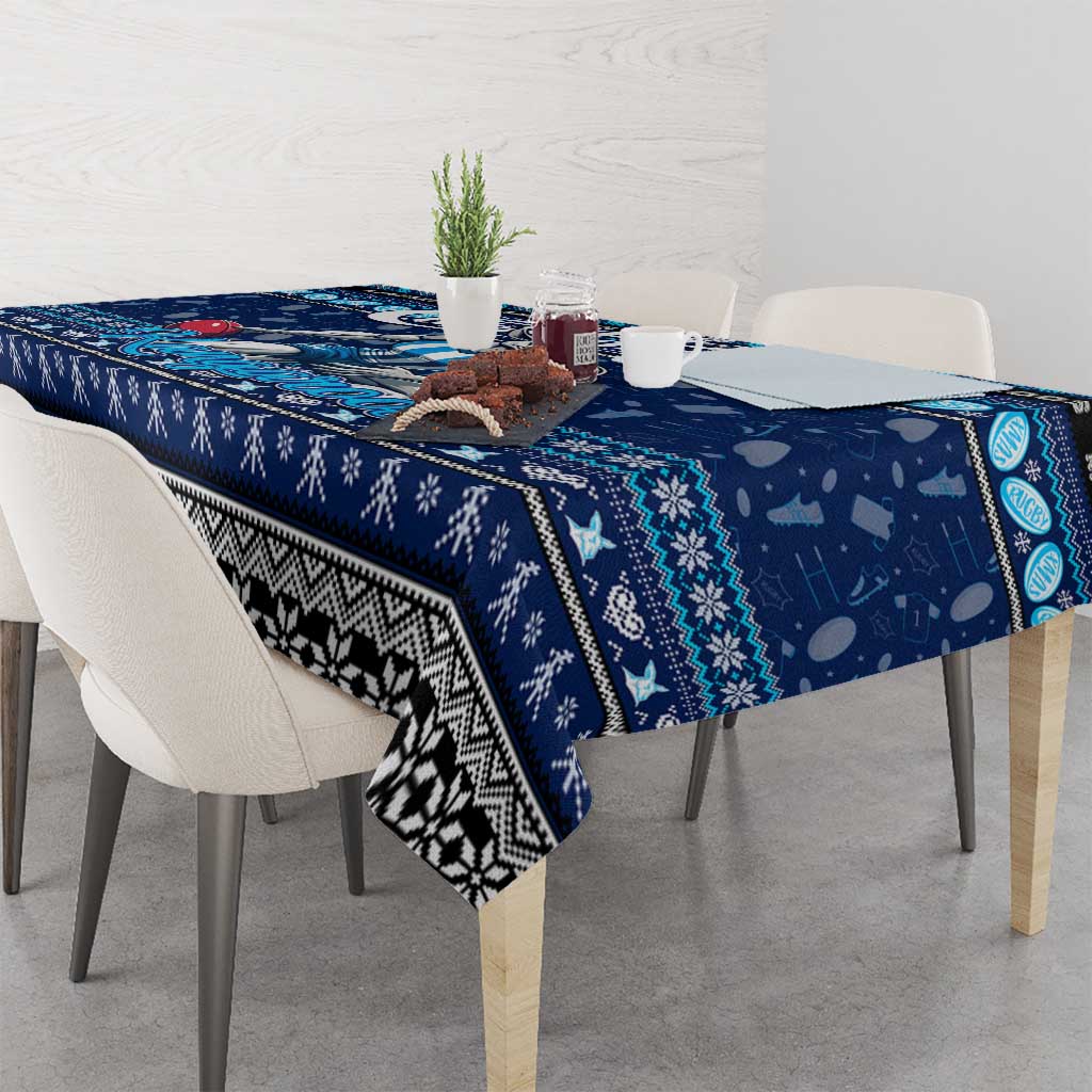 Kangaroos Football Xmas Tablecloth Australia AFL Mascot