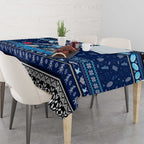 Kangaroos Football Xmas Tablecloth Australia AFL Mascot