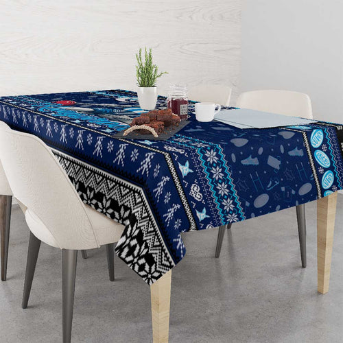 Kangaroos Football Xmas Tablecloth Australia AFL Mascot