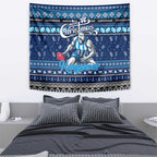 Kangaroos Football Xmas Tapestry Australia AFL Mascot