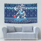 Kangaroos Football Xmas Tapestry Australia AFL Mascot