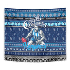 Kangaroos Football Xmas Tapestry Australia AFL Mascot