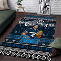 Blues Football Xmas Area Rug Australia AFL Mascot