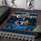 Blues Football Xmas Area Rug Australia AFL Mascot