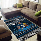 Blues Football Xmas Area Rug Australia AFL Mascot