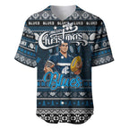 Personalized Blues Rugby Xmas Baseball Jersey Australia AFL Mascot