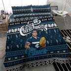 Blues Football Xmas Bedding Set Australia AFL Mascot