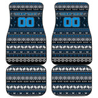 Blues Football Xmas Car Mats Australia AFL Mascot