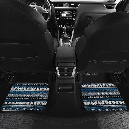 Blues Football Xmas Car Mats Australia AFL Mascot