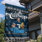 Blues Football Xmas Garden Flag Australia AFL Mascot