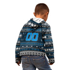 Personalized Blues Rugby Xmas Kid Hoodie Australia AFL Mascot
