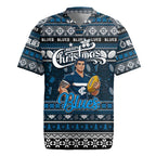 Personalized Blues Rugby Xmas Rugby Jersey Australia AFL Mascot