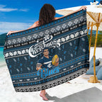 Blues Football Xmas Sarong Australia AFL Mascot