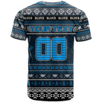 Personalized Blues Rugby Xmas T Shirt Australia AFL Mascot