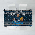 Blues Football Xmas Tablecloth Australia AFL Mascot