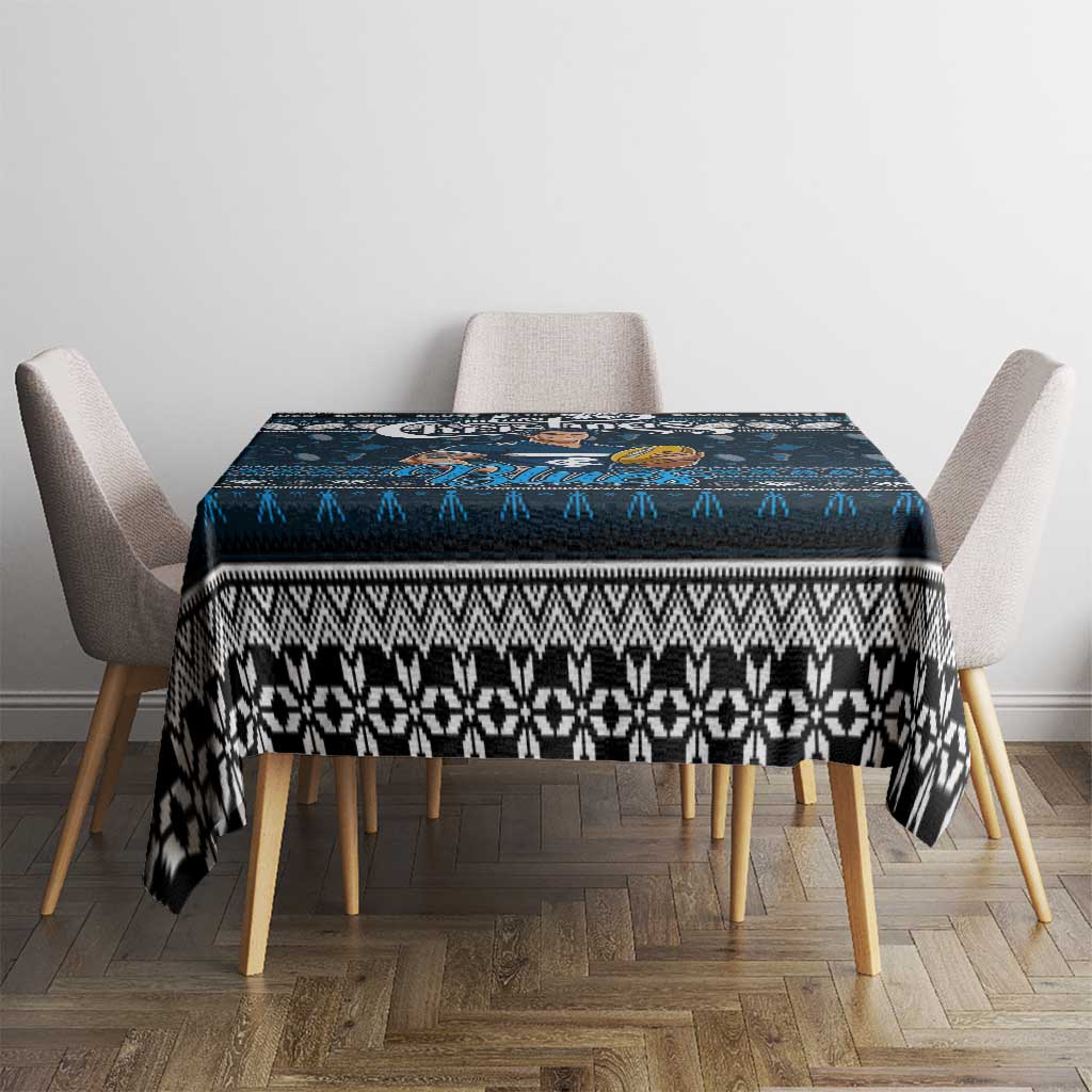 Blues Football Xmas Tablecloth Australia AFL Mascot