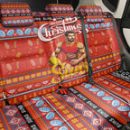 Suns Football Xmas Back Car Seat Cover Australia AFL Mascot