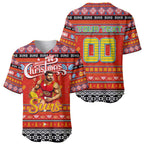 Personalized Suns Rugby Xmas Baseball Jersey Australia AFL Mascot