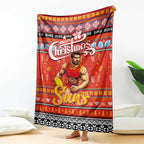 Suns Football Xmas Blanket Australia AFL Mascot