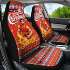 Suns Football Xmas Car Seat Cover Australia AFL Mascot