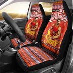 Suns Football Xmas Car Seat Cover Australia AFL Mascot
