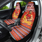 Suns Football Xmas Car Seat Cover Australia AFL Mascot