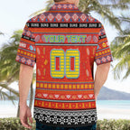 Personalized Suns Rugby Xmas Hawaiian Shirt Australia AFL Mascot