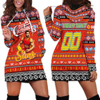 Personalized Suns Rugby Xmas Hoodie Dress Australia AFL Mascot