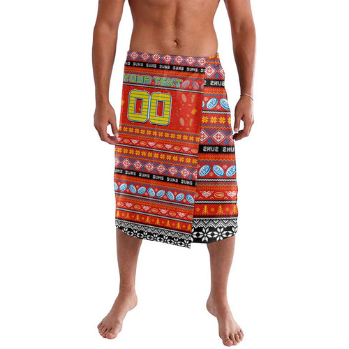 Personalized Suns Rugby Xmas Lavalava Australia AFL Mascot