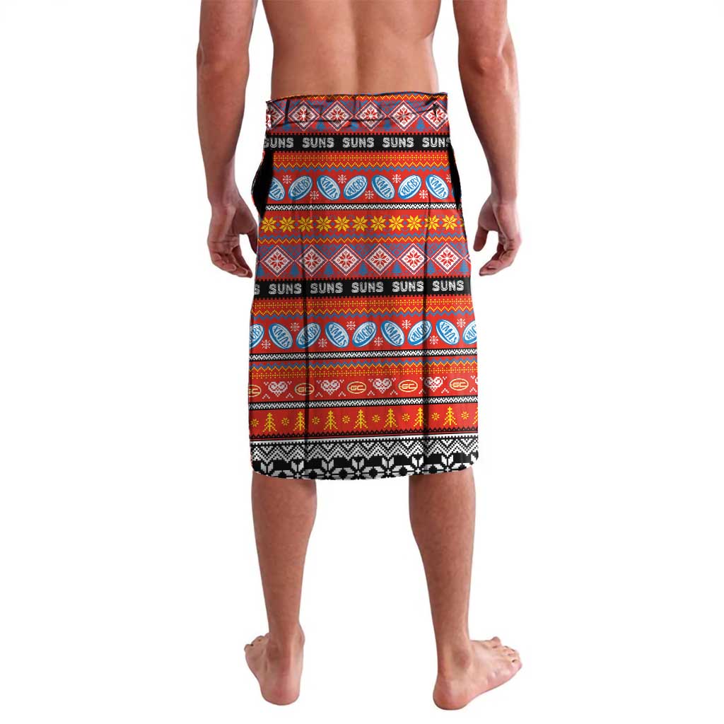 Personalized Suns Rugby Xmas Lavalava Australia AFL Mascot