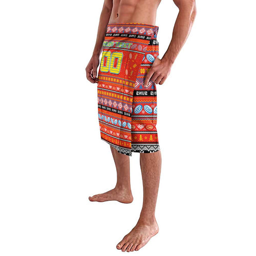 Personalized Suns Rugby Xmas Lavalava Australia AFL Mascot