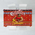 Suns Football Xmas Tablecloth Australia AFL Mascot