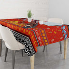 Suns Football Xmas Tablecloth Australia AFL Mascot