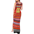 Personalized Suns Rugby Xmas Tank Maxi Dress Australia AFL Mascot