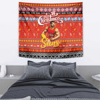 Suns Football Xmas Tapestry Australia AFL Mascot