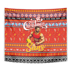 Suns Football Xmas Tapestry Australia AFL Mascot