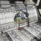 Magpies Football Xmas Back Car Seat Cover Australia AFL Mascot
