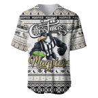 Personalized Magpies Rugby Xmas Baseball Jersey Australia AFL Mascot