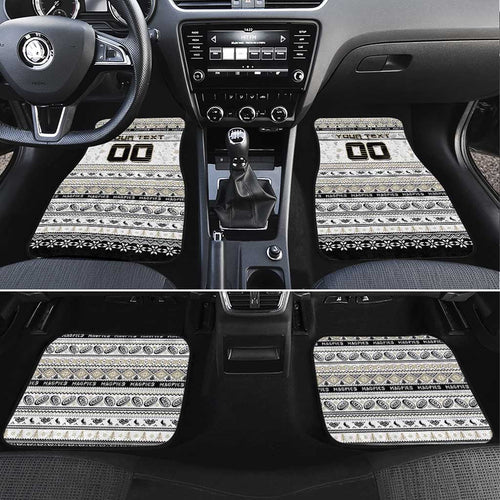 Magpies Football Xmas Car Mats Australia AFL Mascot