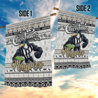 Magpies Football Xmas Garden Flag Australia AFL Mascot