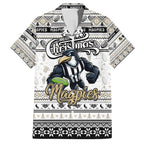 Personalized Magpies Rugby Xmas Hawaiian Shirt Australia AFL Mascot