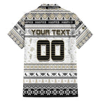 Personalized Magpies Rugby Xmas Hawaiian Shirt Australia AFL Mascot