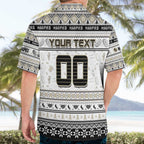 Personalized Magpies Rugby Xmas Hawaiian Shirt Australia AFL Mascot