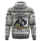 Personalized Magpies Rugby Xmas Hoodie Australia AFL Mascot