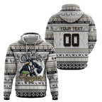Personalized Magpies Rugby Xmas Hoodie Australia AFL Mascot