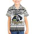 Personalized Magpies Rugby Xmas Kid Hawaiian Shirt Australia AFL Mascot