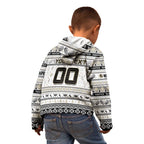 Personalized Magpies Rugby Xmas Kid Hoodie Australia AFL Mascot